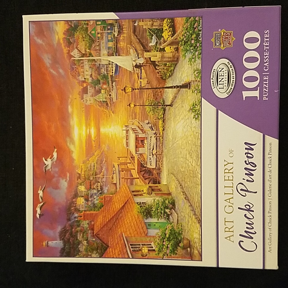 Master Pieces 1000 PC puzzle art by Chuck Pinson